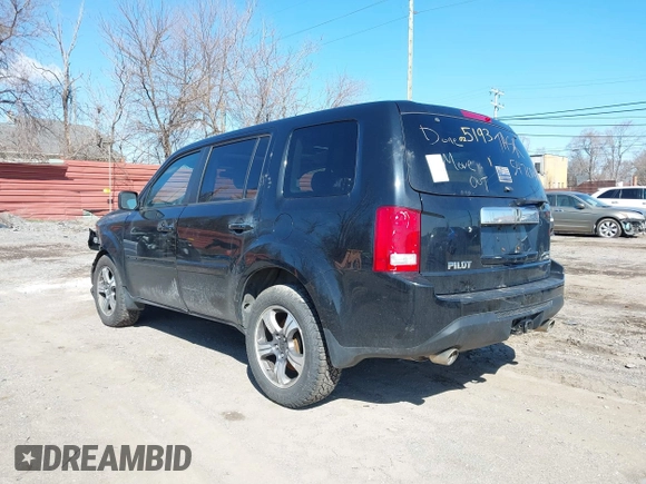 2015 Honda Pilot SE with VIN 5FNYF4H34FB025193, listed as a IAAI auction lot 41986489 with 130,102 mi miles and . Bid and sale history available at DreamBid. Image 3.