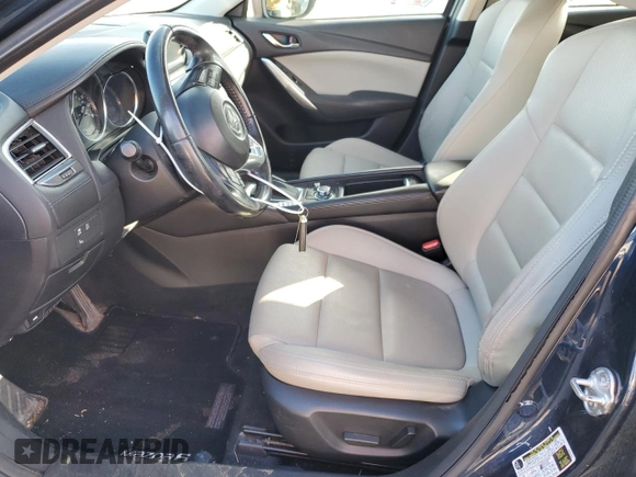2016 Mazda Mazda6 i Touring with VIN JM1GJ1V50G1433764, listed as a Copart auction lot 78545154 with 95,437 mi miles and Salvage Title. Bid and sale history available at carsss.com. Image 7.