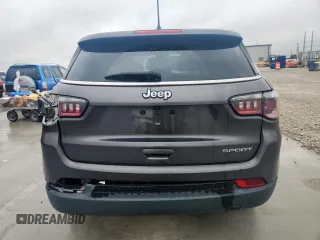 2022 Jeep Compass Sport с VIN 3C4NJCAB2NT167961, выставлен на аукционе Copart как лот 60328305 с пробегом 22 187 миль миль и Списание • Salvage title. История ставок и продаж доступна на DreamBid. Изображение 6.