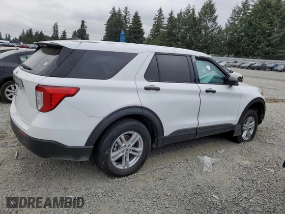 2023 Ford Explorer with VIN 1FMSK8BB2PGA36012, listed as a Copart auction lot 68627514 with 2,302 mi miles and Salvage Title. Bid and sale history available at carsss.com. Image 3.