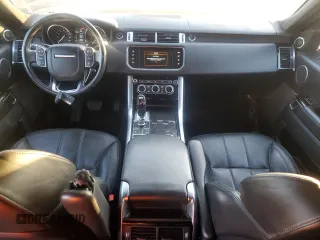 2016 Land Rover Range Rover Sport V6 HSE with VIN SALWR2PFXGA119256, listed as a Copart auction lot 47309665 with 70,748 mi miles and Salvage Title. Bid and sale history available at carsss.com. Image 8.