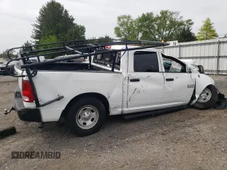 2017 Ram 1500 Express with VIN 1C6RR7KGXHS848698, listed as a Copart auction lot 56608055 with 95,510 mi miles and Salvage title. Bid and sale history available at DreamBid. Image 3.