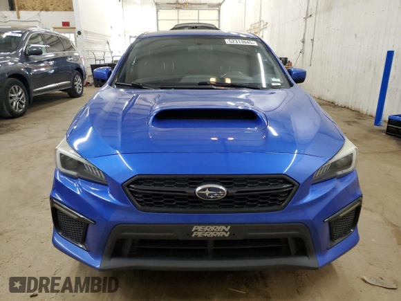 2018 Subaru WRX with VIN JF1VA1A6XJ9819435, listed as a Copart auction lot 52313045 with 102,133 mi miles and Salvage Title. Bid and sale history available at carsss.com. Image 5.