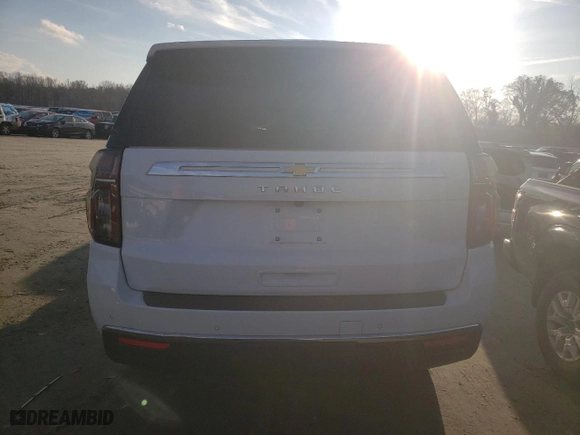 2024 Chevrolet Tahoe LS with VIN 1GNSKMKD6RR268657, listed as a Copart auction lot 85550164 with 12,713 mi miles and Salvage Title. Bid and sale history available at carsss.com. Image 6.