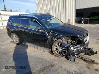 2015 Mercedes-Benz GL-Class GL 450 with VIN 4JGDF6EE6FA565150, listed as a Copart auction lot 40194783 with 106,421 mi miles. Bid and sale history available at carsss.com. Image 4.