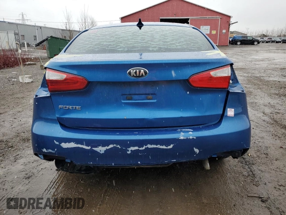 2014 Kia Forte LX with VIN KNAFX4A61E5189748, listed as a Copart auction lot 52330935 with 216,853 mi miles and Clean Title. Bid and sale history available at carsss.com. Image 6.