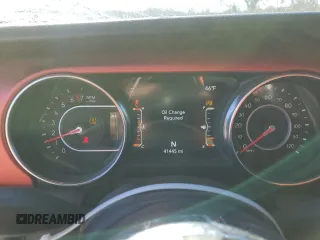 2021 Jeep Gladiator Rubicon with VIN 1C6JJTBG0ML507537, listed as a Copart auction lot 74213254 with 41,445 mi miles and Salvage title. Bid and sale history available at DreamBid. Image 9.
