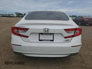 2019 Honda Accord Touring with VIN 1HGCV2F95KA017133, listed as a Copart auction lot 58395635 with 55,637 mi miles and Salvage title. Bid and sale history available at DreamBid. Image 6.