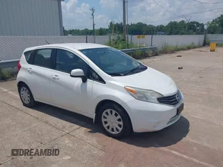 2014 Nissan Note S Plus z VIN 3N1CE2CP9EL402843, wystawiony jako IAAI lot #42590950 z przebiegiem 107 465 mil mil oraz . Historia ofert i sprzedaży dostępna na DreamBid. Obrazek 1.