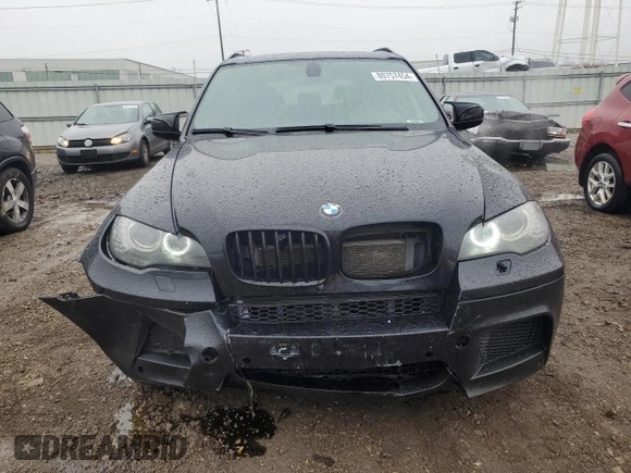 2012 BMW X5 M with VIN 5YMGY0C53CLK27448, listed as a Copart auction lot 80757454 with 146,435 mi miles and Salvage Title. Bid and sale history available at carsss.com. Image 5.