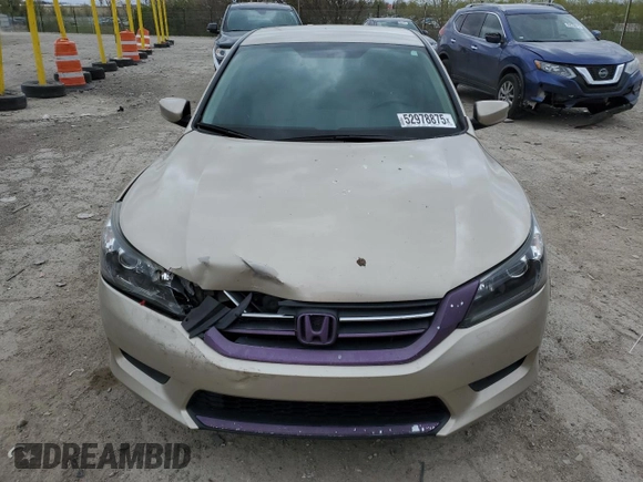 2014 Honda Accord LX z VIN 1HGCR2F33EA264588, wystawiony jako Copart lot #52978875 z przebiegiem 122 866 mil mil oraz Szkoda całkowita • Salvage title. Historia ofert i sprzedaży dostępna na DreamBid. Obrazek 5.