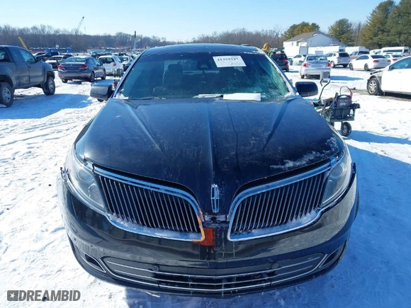 2014 Lincoln MKS with VIN 1LNHL9DK8EG600981, listed as a IAAI auction lot 41359187 with 158589 miles. Bid and sale history available at carsss.com. Image 12.