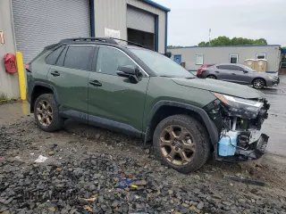 2024 Toyota RAV4 Hybrid LE with VIN 2T3UWRFV2RW233698, listed as a Copart auction lot 58485325 with 6,873 mi miles and Salvage title. Bid and sale history available at DreamBid. Image 4.