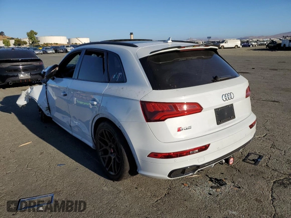 2020 Audi SQ5 Premium Plus with VIN WA1B4AFY4L2062231, listed as a Copart auction lot 67065104 with 54,839 mi miles and Salvage Title. Bid and sale history available at DreamBid. Image 2.