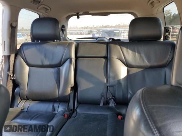 2015 Lexus LX 570 with VIN JTJHY7AX9F4166130, listed as a Copart auction lot 43653595 with 105,108 mi miles and Salvage Title. Bid and sale history available at DreamBid. Image 10.