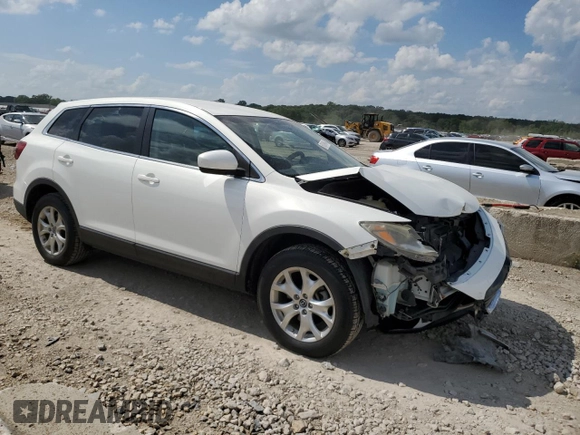 2013 Mazda CX-9 Sport with VIN JM3TB3BA8D0403624, listed as a Copart auction lot 60249494 with 191,894 mi miles and Salvage Title. Bid and sale history available at carsss.com. Image 4.