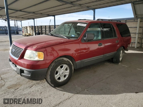 2006 Ford Expedition XLS with VIN 1FMPU135X6LA26995, listed as a Copart auction lot 41908255 with 230,559 mi miles and Salvage Title. Bid and sale history available at carsss.com. Image 1.