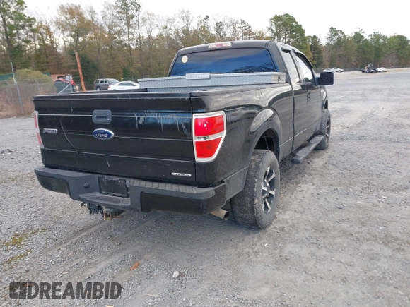 2011 Ford F-150 XL with VIN 1FTEX1EM0BKD13642, listed as a IAAI auction lot 41171012 with 258,023 mi miles and . Bid and sale history available at carsss.com. Image 4.