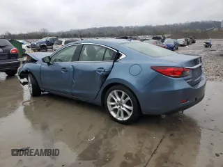 2015 Mazda 6 i Touring with VIN JM1GJ1V51F1193395, listed as a Copart auction lot 51529765 with Not Provided miles and Salvage Title. Bid and sale history available at DreamBid. Image 2.