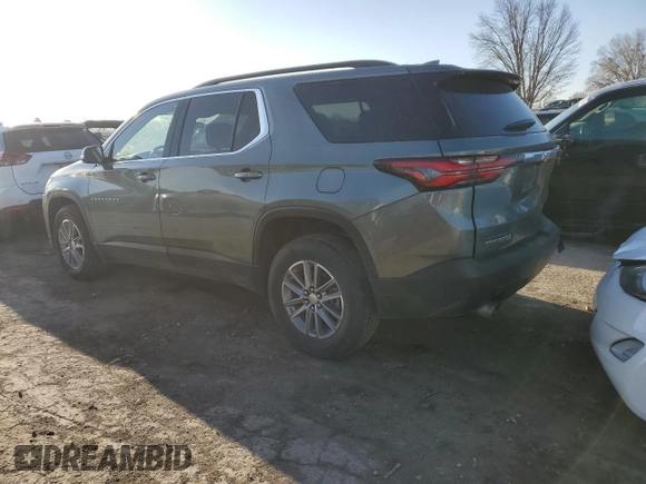 2023 Chevrolet Traverse LT Cloth with VIN 1GNERGKW6PJ148672, listed as a Copart auction lot 49722365 with 81,800 mi miles and Salvage title. Bid and sale history available at DreamBid. Image 2.