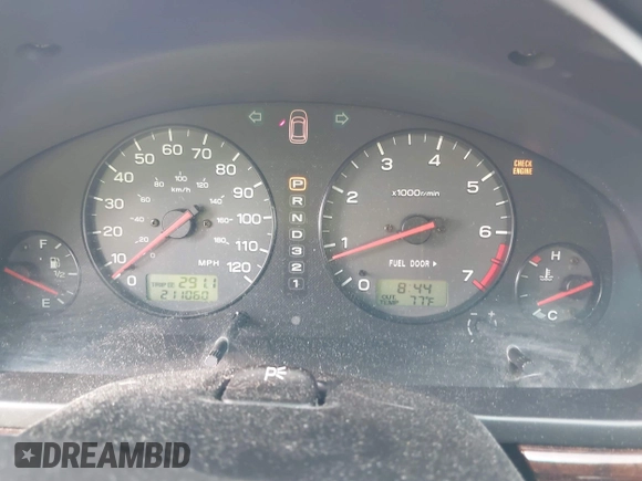 2002 Subaru Legacy with VIN 4S3BE645527201843, listed as a IAAI auction lot 42751980 with 211,060 mi miles and . Bid and sale history available at DreamBid. Image 7.