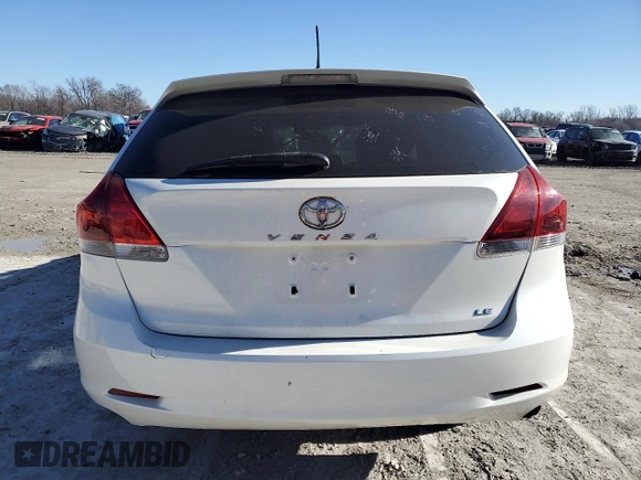 2013 Toyota Venza LE with VIN 4T3ZA3BB0DU072712, listed as a Copart auction lot 47174195 with 173,141 mi miles and Salvage Title. Bid and sale history available at carsss.com. Image 6.