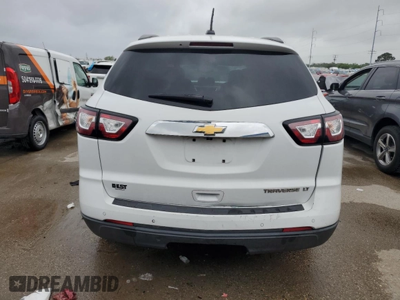 2016 Chevrolet Traverse LT z VIN 1GNKRHKDXGJ186560, wystawiony jako Copart lot #51823695 z przebiegiem 130 479 mil mil oraz Szkoda całkowita • Salvage title. Historia ofert i sprzedaży dostępna na DreamBid. Obrazek 6.