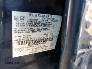2008 Ford Taurus Limited with VIN 1FAHP25W68G183341, listed as a Copart auction lot 85331884 with 143,424 mi miles and Salvage Title. Bid and sale history available at carsss.com. Image 14.