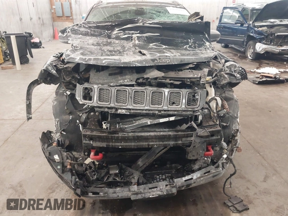 2018 Jeep Compass Trailhawk with VIN 3C4NJDDB2JT211775, listed as a IAAI auction lot 41610112 with 99,238 mi miles and . Bid and sale history available at DreamBid. Image 6.