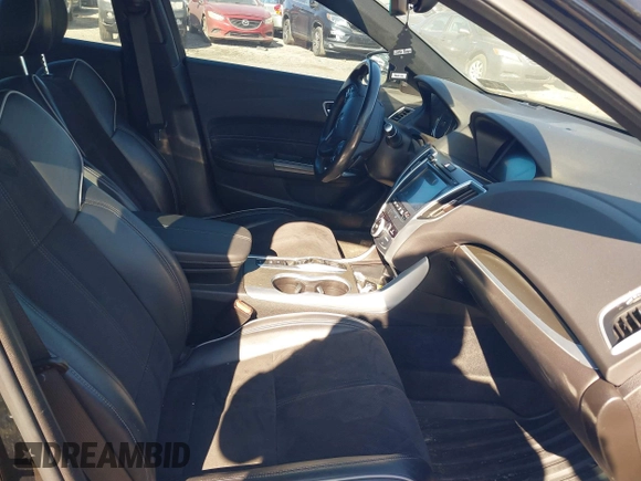 2018 Acura TLX w/Advance Pkg with VIN 19UUB3F85JA801000, listed as a IAAI auction lot 41665274 with 81,627 mi miles. Bid and sale history available at carsss.com. Image 5.