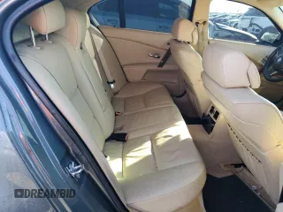 2007 BMW 5 Series 550i with VIN WBANB53547CP05748, listed as a Copart auction lot 43579165 with 117,230 mi miles and Salvage Title. Bid and sale history available at DreamBid. Image 10.