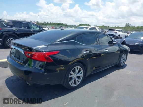 2016 Nissan Maxima S z VIN 1N4AA6AP3GC434993, wystawiony jako IAAI lot #42457183 z przebiegiem 100 569 mil mil oraz . Historia ofert i sprzedaży dostępna na DreamBid. Obrazek 4.