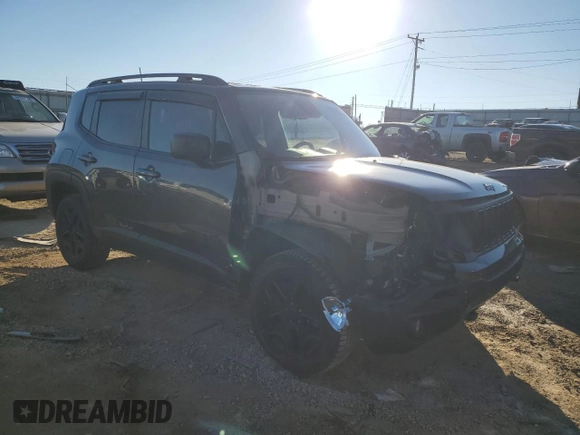 2020 Jeep Renegade Sport with VIN ZACNJBAB0LPL69208, listed as a Copart auction lot 88146655 with 67,740 mi miles and Salvage title. Bid and sale history available at DreamBid. Image 4.