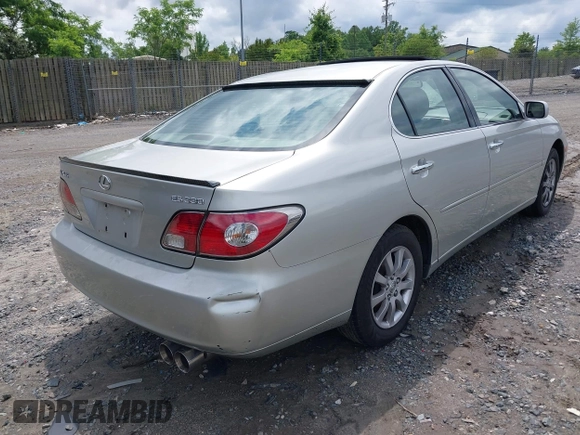 2004 Lexus ES 350 with VIN JTHBA30G745038756, listed as a IAAI auction lot 42254610 with 169,121 mi miles and . Bid and sale history available at DreamBid. Image 4.