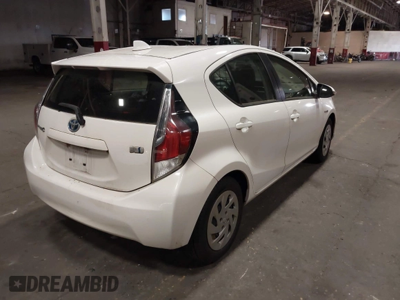 2016 Toyota Prius One with VIN JTDKDTB35G1121648, listed as a IAAI auction lot 42019218 with 74,687 mi miles and . Bid and sale history available at carsss.com. Image 4.