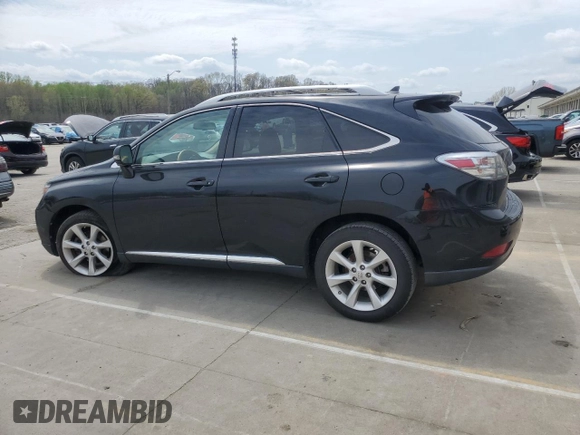 2011 Lexus RX 350 with VIN 2T2ZK1BA0BC042038, listed as a Copart auction lot 52533455 with 100,728 mi miles and Salvage Title. Bid and sale history available at DreamBid. Image 2.