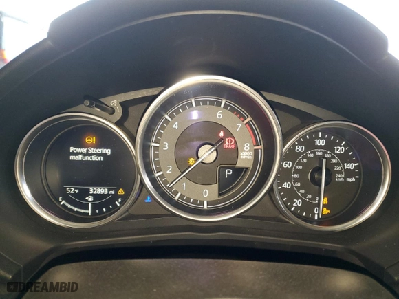 2017 Mazda MX-5 Miata RF Grand Touring with VIN JM1NDAM77H0103709, listed as a Copart auction lot 43248515 with NaN miles and Salvage Title. Bid and sale history available at carsss.com. Image 9.
