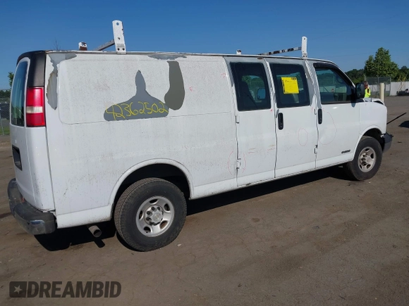 2007 Chevrolet Express Cargo with VIN 1GCGG29V871216560, listed as a IAAI auction lot 42362502 with 176,114 mi miles and . Bid and sale history available at DreamBid. Image 4.