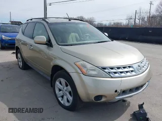 2006 Nissan Murano SL z VIN JN8AZ08W46W542957, wystawiony jako IAAI lot #41858906 z przebiegiem 59 275 mil mil oraz . Historia ofert i sprzedaży dostępna na DreamBid. Obrazek 1.