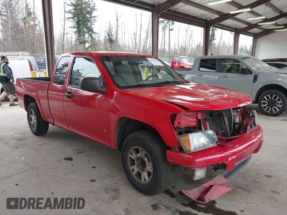 2008 Chevrolet Colorado LS with VIN 1GCCS299188231958, listed as a IAAI auction lot 41838635 with 107,355 mi miles. Bid and sale history available at carsss.com. Image 1.