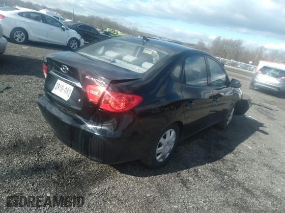 2010 Hyundai Elantra GLS with VIN KMHDU4ADXAU990773, listed as a IAAI auction lot 34962404 with 115,482 mi miles and . Bid and sale history available at DreamBid. Image 4.