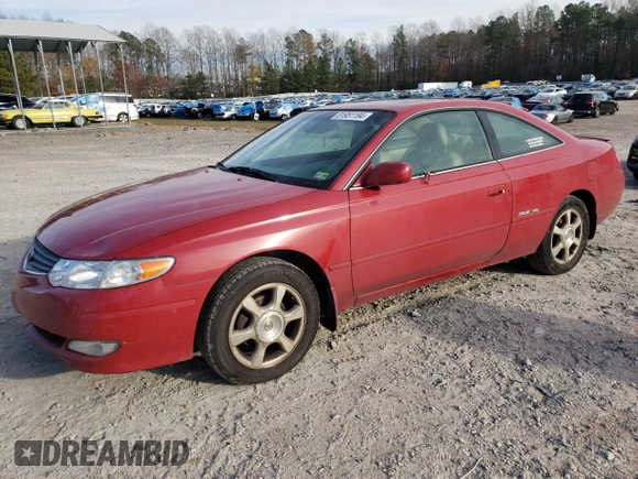 2003 Toyota Solara SE with VIN 2T1CF22P73C604642, listed as a Copart auction lot 81951194 with 187,600 mi miles and Salvage Title. Bid and sale history available at DreamBid. Image 1.