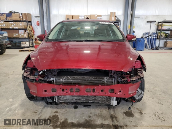 2017 Ford Focus SE with VIN 1FADP3F26HL219505, listed as a Copart auction lot 51641645 with 70,543 mi miles and Salvage Title. Bid and sale history available at carsss.com. Image 5.