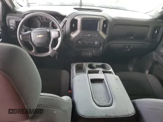 2021 Chevrolet Silverado 1500 Custom with VIN 1GCRWBEH6MZ115879, listed as a Copart auction lot 74552314 with Not Provided miles and Salvage Title. Bid and sale history available at DreamBid. Image 8.