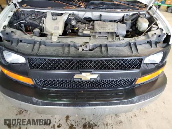 2014 Chevrolet Express Cargo Van with VIN 1GCWGFCB5E1130248, listed as a Copart auction lot 45773125 with 140,728 mi miles and Clean Title. Bid and sale history available at carsss.com. Image 11.