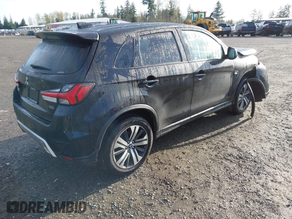 2020 Mitsubishi Outlander Sport ES 2.0 with VIN JA4AR3AU8LU011798, listed as a IAAI auction lot 41981695 with 65,049 mi miles. Bid and sale history available at carsss.com. Image 4.