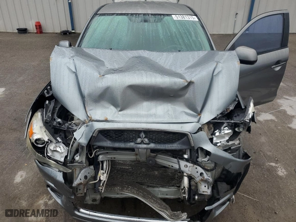 2011 Mitsubishi Outlander Sport ES with VIN JA4AP3AU9BZ014507, listed as a Copart auction lot 51381315 with 245,580 mi miles and Salvage Title. Bid and sale history available at carsss.com. Image 14.