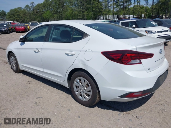 2019 Hyundai Elantra SE with VIN 5NPD74LF3KH487348, listed as a IAAI auction lot 42049509 with 78,268 mi miles and . Bid and sale history available at DreamBid. Image 3.