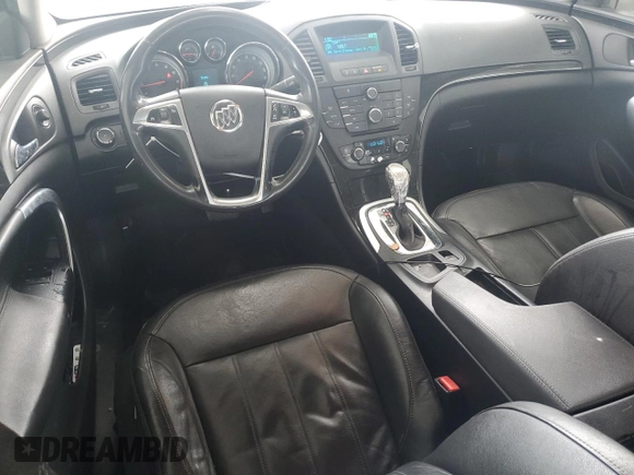 2011 Buick Regal CXL RL1 with VIN W04GN5EC7B1112799, listed as a Copart auction lot 46500085 with 204,960 mi miles and Salvage Title. Bid and sale history available at carsss.com. Image 8.