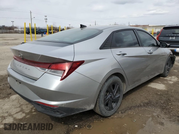 2021 Hyundai Elantra SEL z VIN 5NPLS4AG7MH039378, wystawiony jako Copart lot #50432535 z przebiegiem 88 153 mil mil oraz Szkoda całkowita • Salvage title. Historia ofert i sprzedaży dostępna na DreamBid. Obrazek 3.